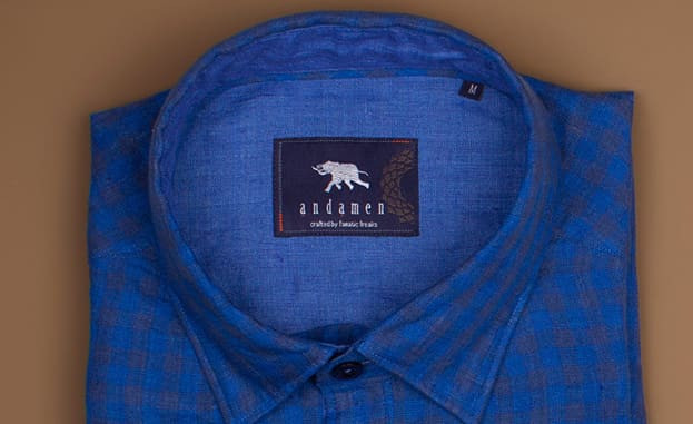 Linen Staple Blue Linen Staple Blue